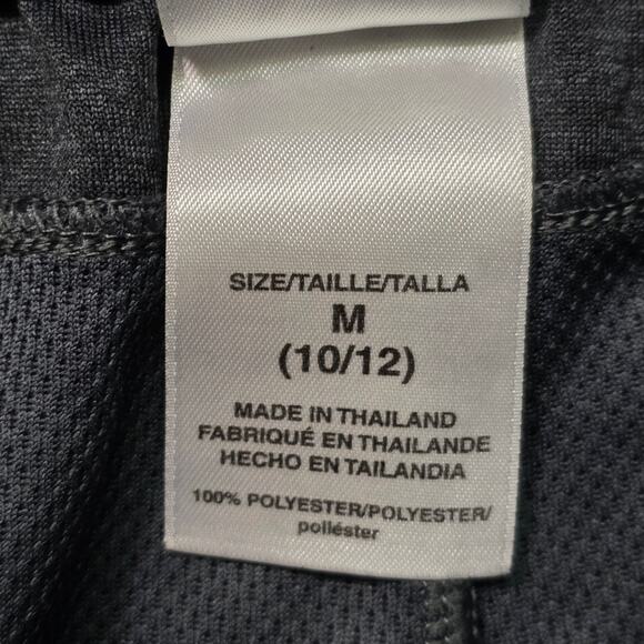 Adidas Youth Medium (10/12) Track Pants Black 3-Stripe Athletic Training Pants - Picture 3 of 7